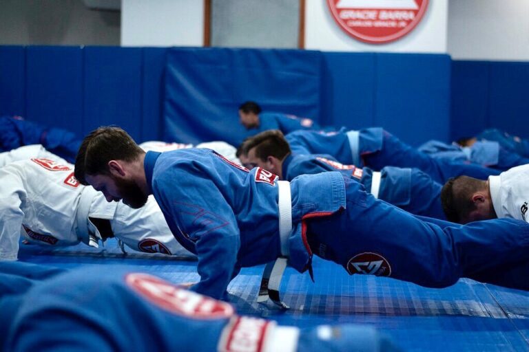 jiu jitsu train